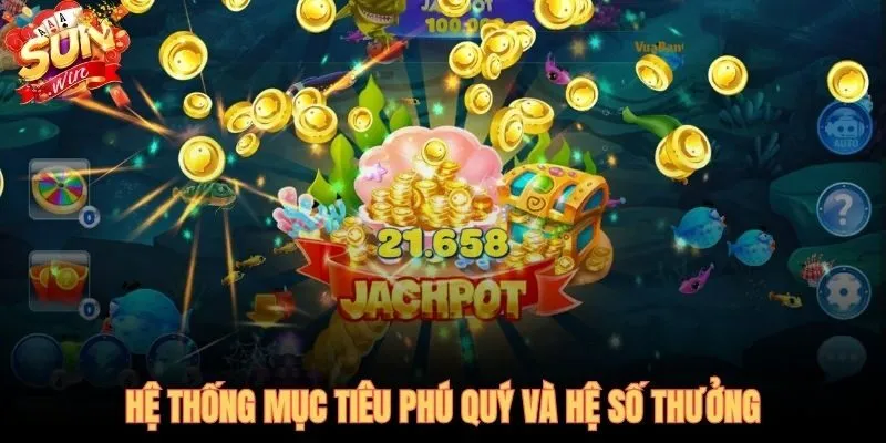 Hệ số thưởng từng linh thú và boss trùm trong bắn cá Thần Tài